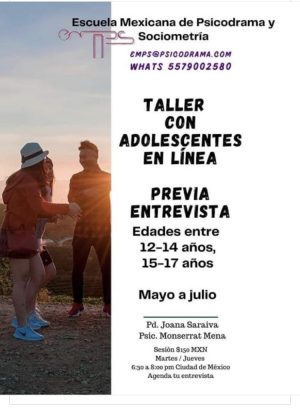Grupos Psicodrama para Adolescentes